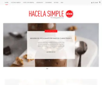 Hacelasimple.com.ar(Hacela Simple) Screenshot