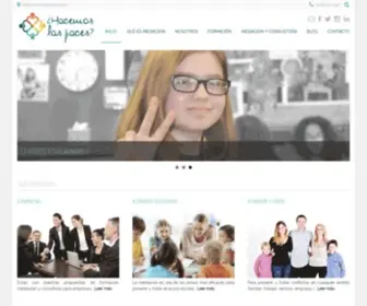 Hacemoslaspaces.com(Servicio de Mediación) Screenshot