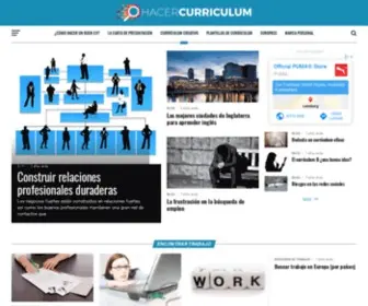 Hacercurriculum.net(Currículum) Screenshot