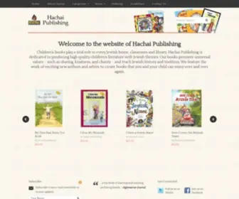 Hachai.com(Hachai Publishing) Screenshot