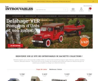 Hachette-Collections-Store.com(Les Introuvables Hachette Collections) Screenshot
