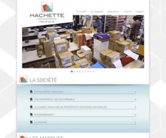 Hachette-Pacifique.com(HACHETTE PACIFIQUE) Screenshot