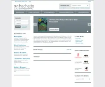 Hachettebookgroup.biz(HBG Business Portal) Screenshot