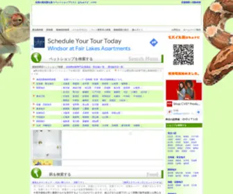 Hachunavi.com(爬虫類専門店) Screenshot