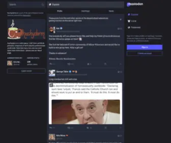 Hachyderm.io(hachyderm) Screenshot