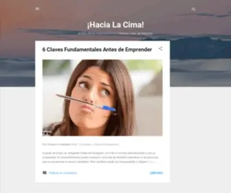 Hacialacima.org(¡Hacia) Screenshot