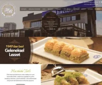 Hacibaba.com(Hacıbaba Baklavacısı) Screenshot