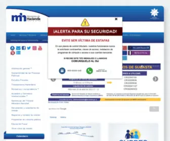 Hacienda.go.cr(Ministerio de Hacienda) Screenshot