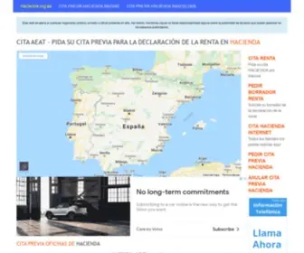 Hacienda.org.es(Declaración de la renta) Screenshot