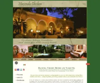 Haciendachichen.com(Hacienda Chichen Resort & Yaxkins Spa Wellness Destination) Screenshot