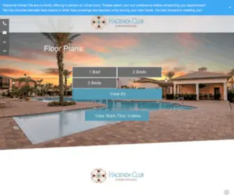 Haciendaclub.com(Hacienda Club offers a variety of amenities and) Screenshot