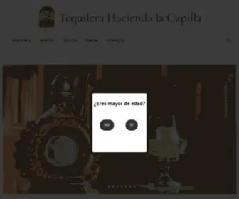Haciendalacapilla.com.mx(Hacienda La Capilla) Screenshot