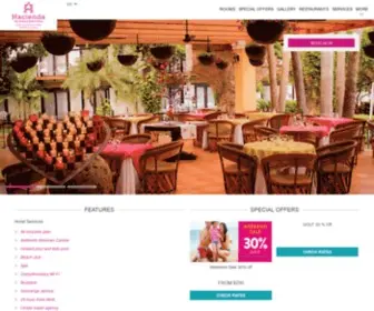 Haciendaonline.com.mx(All Inclusive Hotels in Puerto Vallarta) Screenshot
