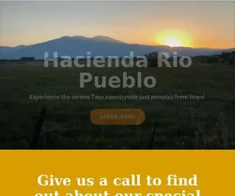 Haciendariopueblo.com(Hacienda Rio Pueblo) Screenshot