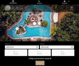 Haciendasangabriel.com(Hacienda) Screenshot