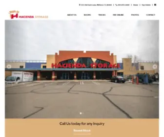 Haciendastorage.com(Hacienda Storage) Screenshot