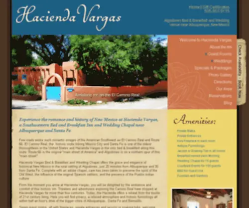 Haciendavargas.com(Haciendavargas) Screenshot