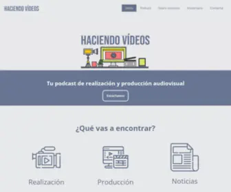 Haciendovideos.com(HACIENDO) Screenshot