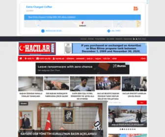 Hacilarhabergazetesi.com(Hacılar) Screenshot