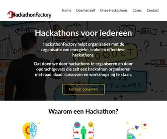 Hackathonfactory.nl(Hackathon Advies & Full Service Organisatie) Screenshot