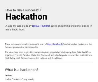 Hackathon.guide(Hackathon Guide) Screenshot