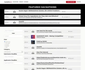 Hackathon.io(Google) Screenshot