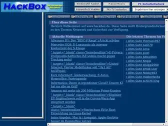 Hackbox.de(Informationen zu Netzwerktechnik) Screenshot