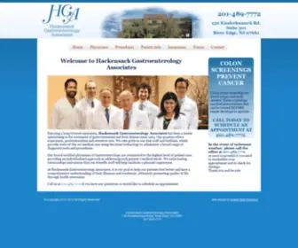 Hackensackgi.com(Hackensack Gastroenterology Associates) Screenshot