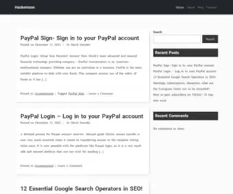 Hackernoon.xyz(Hackernoon Blogging Platform) Screenshot