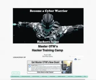 Hackers-Arise.com(Blog) Screenshot