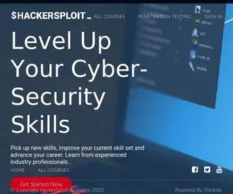 Hackersploit.academy(HackerSploit Academy) Screenshot