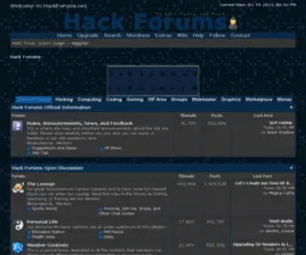 Hackforums.net(Hack Forums) Screenshot
