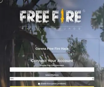 Hackfreefire.net(Garena Free Fire Hack) Screenshot