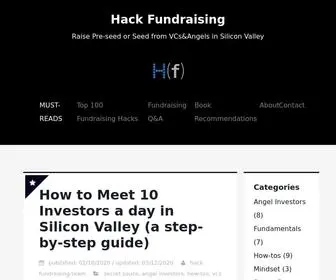 Hackfundraising.com(Hack Fundraising) Screenshot