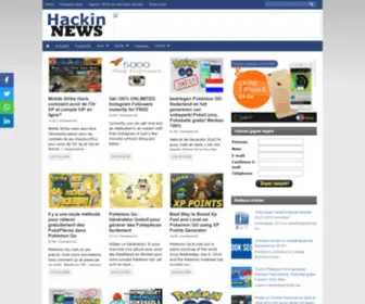 Hackinews.com(Toutes) Screenshot