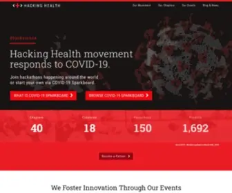 Hacking-Health.org(Hacking Health) Screenshot