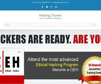 Hackingtrainer.com(Hacking Trainer) Screenshot