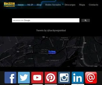 Hackingyseguridad.com(HACKING ETICO Y CIBER SEGURIDAD) Screenshot