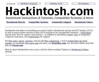 Hackintosh.com(Hackintosh Instructions) Screenshot