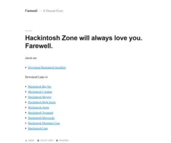HackintoshZone.com(Hackintosh Zone) Screenshot