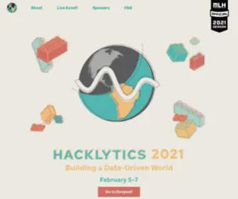 Hacklytics.io(Hacklytics 2020) Screenshot