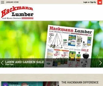Hackmannstl.com(Hackmann Lumber & Home Centers) Screenshot