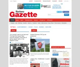 Hackneygazette.co.uk(Hackney News) Screenshot