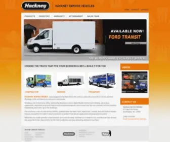 Hackneyservice.com(Contractor Service Vehicles) Screenshot