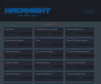 Hacknight.in(Hacknight) Screenshot