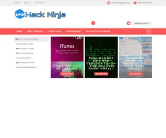 Hackninja.me(Ethical Hacking) Screenshot
