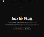 Hacknplan.com Screenshot