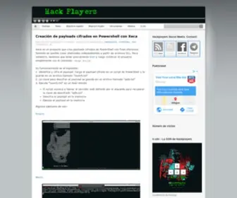Hackplayers.com(Blog) Screenshot