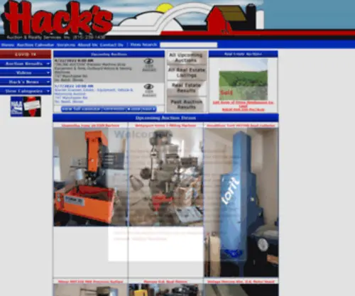 Hacksauction.com(Rockford Auctions) Screenshot