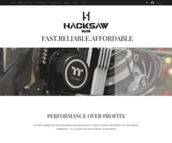 Hacksawpc.com(FAST.RELIABLE.AFFORDABLE) Screenshot